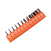 Conjunto De Chaves De Fenda Hexagonais Com Ponta Magnética De 25mm, Segurança, 12 a 24 Peças, Manual