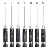 Conjunto de chaves de fenda hexagonais GoHobby 0,9 mm 1,27 mm 1,3 mm 1,5 mm 2,0 mm 2,5 mm 3,0 mm