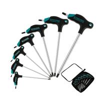 Conjunto De Chaves De Fenda Hexagonais Magnéticas Com Cabo Ergonômico Para Reparos Em Máquinas