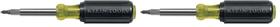 Conjunto de chaves de fenda Klein Tools 10 em 1, pacote com 2 bits