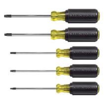 Conjunto de chaves de fenda Klein Tools 19555 TORX Cushion Grip de 5 peças