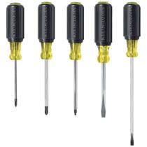 Conjunto de chaves de fenda Klein Tools 80031 de 5 peças com alça de almofada