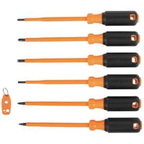 Conjunto de chaves de fenda Klein Tools 85077INSR isolado 1000V de 7 peças