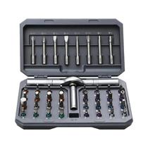 Conjunto De Chaves De Fenda Magnéticas 24 Em 1 Compacto E Portátil Com Cabo De Alta Torque Conjunto De Chaves De Fenda Magnéticas 24 Em 1 Compacto E Portátil Com Cabo De Alta Torque