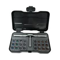 Conjunto De Chaves De Fenda Magnéticas 24 Em 1, Kit De Precisão Com Catraca, Multibits, Cabo Conjunto De Chaves De Fenda Magnéticas 24 Em 1, Kit De Precisão Com Catraca, Multibits, Cabo