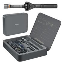 Conjunto de chaves de fenda magnéticas Saker 40 em 1 com estojo Conjunto de chaves de fenda magnéticas Saker 40 em 1 com estojo