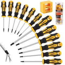 Conjunto de chaves de fenda magnéticas Torx HORUSDY T5-T40 de 13 peças