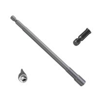 Conjunto De Chaves De Fenda Métricas De 150mm Com Conversão De Broca Hexagonal De 6mm a 19mm