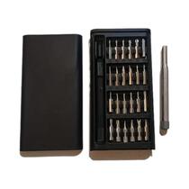 Conjunto De Chaves De Fenda Mini 25 Em 1, Cabeça Plana E Cruzada Para Reparo De Produtos Eletrônicos