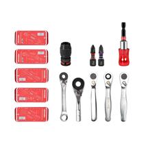 Conjunto De Chaves De Fenda Mini Ratchet Mistas S2 Com Suporte Magnético De Impacto 1/4 Conjunto De Chaves De Fenda Mini Ratchet Mistas S2 Com Suporte Magnético De Impacto 1/4