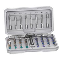 Conjunto de chaves de fenda MrTono 42 em 1 com catraca magnética T-Handle Conjunto de chaves de fenda MrTono 42 em 1 com catraca magnética T-Handle