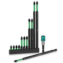 Conjunto de chaves de fenda Phillips HitScrews PH2 12PC S2 Steel Conjunto de chaves de fenda Phillips HitScrews PH2 12PC S2 Steel