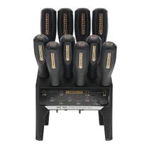 Conjunto de chaves de fenda SAE HEX de 10 peças Wheeler para armeiro