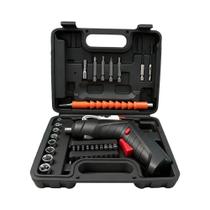 Conjunto De Chaves De Fenda Sem Fio 47PCS Com Bateria De Lítio Recarregável De 3.6v Para Manutenção Conjunto De Chaves De Fenda Sem Fio 47PCS Com Bateria De Lítio Recarregável De 3.6v Para Manutenção