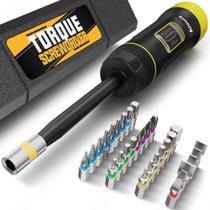 Conjunto de chaves de fenda Torque Aiourx Long Shank 1,4 Nm-4,5 Nm 32 unidades