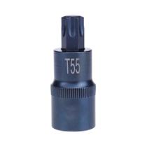 Conjunto de Chaves de Fenda Torx 1/2 Polegada - Bits T40, T45, T50, T55, T60, T70 e Adaptador