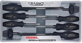 Conjunto de chaves de fenda VESSEL ARMOR GRIP 8PC. No.550A8PTU (anterior)