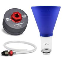 Conjunto de chaves de filtro de óleo, ferramenta de drenagem e funil de óleo do motor Motivx Tools para Toyota e Lexus 2.0L - 5.7L