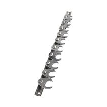 Conjunto De Chaves De Pata De Corvo Métricas 10-22mm Em Aço Cromado Com Encaixe De 3/8 Pol. Para