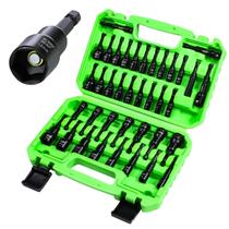 Conjunto de chaves de porca magnética SUNHZMCKP Impact Drill 39 unidades Conjunto de chaves de porca magnética SUNHZMCKP Impact Drill 39 unidades