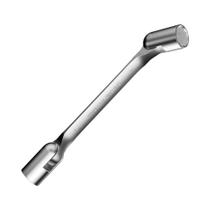 Conjunto De Chaves De Soquete Duplo Giratório Métrico Em Aço CRV, Ferramenta Flexível