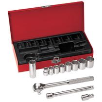 Conjunto de chaves de soquete Klein Tools 65504 3/8" Drive 12 peças