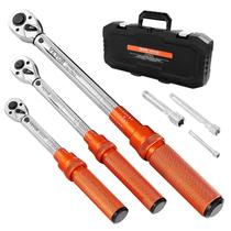 Conjunto de chaves de torque VEVOR Click 10-170 lbf-ft 5-45 lbf-ft