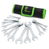 Conjunto de chaves Der Erwachte Super-Thin Open End de 14 peças SAE & Metric Conjunto de chaves Der Erwachte Super-Thin Open End de 14 peças SAE & Metric