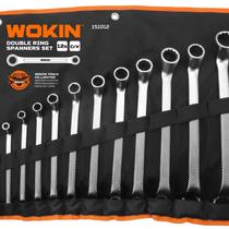 Conjunto de Chaves Estrela Duplo 12 Peças Wokin Tools Conjunto de Chaves Estrela Duplo 12 Peças Wokin Tools