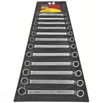 Conjunto de Chaves Estrela Tramontina com Corpo em Aço Especial Cromado 12 Peças em Milímetros