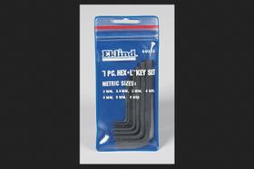 Conjunto de chaves hex-L métricas Wrench Eklind Tool 69205, 7 peças