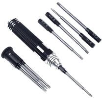 Conjunto De Chaves Hexagonais De 1.5mm, 2.0mm, 2.5mm, 3.0mm, Kit De Ferramentas Metálicas Para