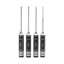 Conjunto De Chaves Hexagonais De Titânio Nitreto 4 Peças 15mm 2mm 25mm 3mm Para Helicóptero RC