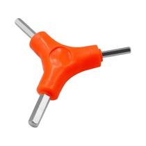 Conjunto De Chaves Hexagonais Trigeminais 3 Em 1 25/3/4/5/6/8mm Em Aço Carbono Para Manutenção De