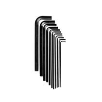 Conjunto de chaves hexagonais Wrench Eklind Tool, 11 unidades de óxido preto