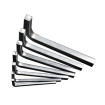 Conjunto de chaves JHEUAYK, cabeça quadrada em forma de L, 3-10 mm, cromo vanádio