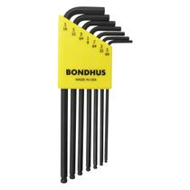 Conjunto de Chaves L Balldriver Bondhus 5/64-3/16" 7 peças Conjunto de Chaves L Balldriver Bondhus 5/64-3/16" 7 peças