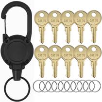 Conjunto de Chaves para Suporte de Papel Toalha LVAP CAT74 10pcs com Carretel Conjunto de Chaves para Suporte de Papel Toalha LVAP CAT74 10pcs com Carretel