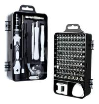 Conjunto De Chaves Precisão 115 Peças Magnético Com Estojo