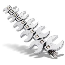 Conjunto de Chaves RamPro Crows Foot (10 peças) - Métrica 10-24mm com Organizador