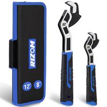 Conjunto de chaves Rizom Chave de tubo autoajustável de 8 cm e 30 cm