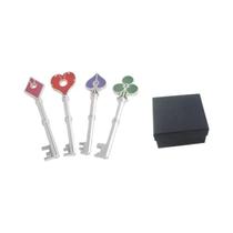 Conjunto De Chaves RPD Departamento De Polícia Raccoon Chaveiro Com Logotipo Coração De Ameixa