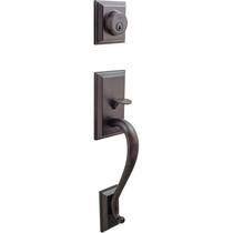 Conjunto de chaves Stone Harbor Hardware Willow Park Matte Black KW KW Keyway