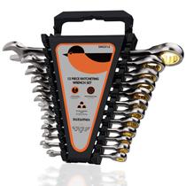 Conjunto de chaves SUZUME SM2512 com catraca cromado vanádio de 12 peças