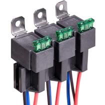 Conjunto de chicotes de interruptores de relé fusíveis Gebildet 12V 30A ATO/ATC Conjunto de chicotes de interruptores de relé fusíveis Gebildet 12V 30A ATO/ATC