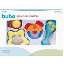 Conjunto de Chocalhos Baby 3m+ - Buba
