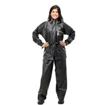 Conjunto de Chuva Feminino para Motoqueira/Motoboy Pantaneiro PVC Impermeável, Alta Qualidade