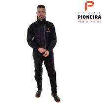 Conjunto De Chuva Nylon Masculino Pioneira Full (com Capuz) G
