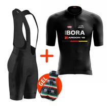 Conjunto de Ciclismo Masculino Bretelle Pro Ciclistas Bike MTB