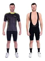 Conjunto de Ciclismo Masculino Ciclopp Vertic / Camisa + Bretelle